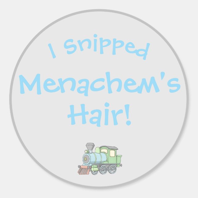 Adesivo Redondo Coletor de Comboio de Pastel I (Frente)