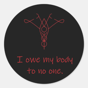 Adesivo Redondo Coletor de Liberdade