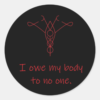 Adesivo Redondo Coletor de Liberdade