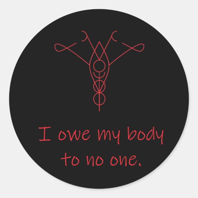 Adesivo Redondo Coletor de Liberdade (Frente)