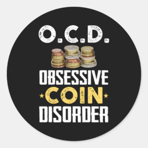 Adesivo Redondo Coletor De Moedas Para Moedas