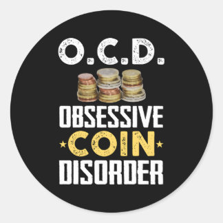 Adesivo Redondo Coletor De Moedas Para Moedas