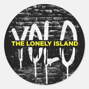 Adesivo Redondo Coletor de tijolos