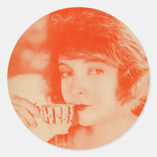 Adesivo Redondo Coletor redondo "Lillian Gish"