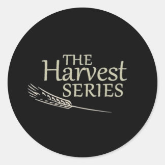 Adesivo Redondo Colheita de Vinhetas