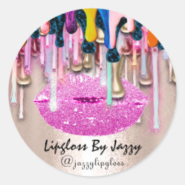 Adesivo Redondo Colírio de perda de lípidos Encapsulamento Unidade