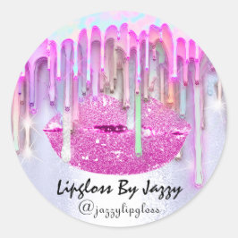 Adesivo Redondo Colírio de perda de lípidos Encapsulamento Unidade