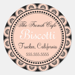 Adesivo Redondo Colokies Rosa Caseiros