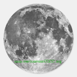 Adesivo Redondo Colônia 2022 da lua - Marcusmoon2022.org
