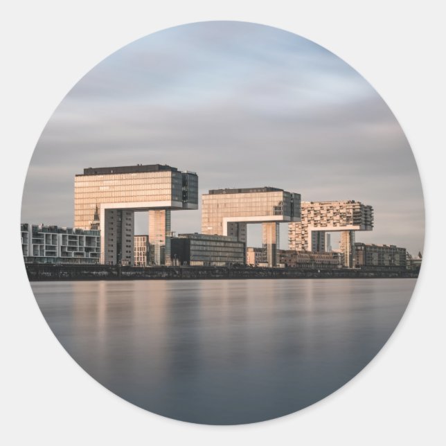 Adesivo Redondo Colônia Alemanha (Frente)