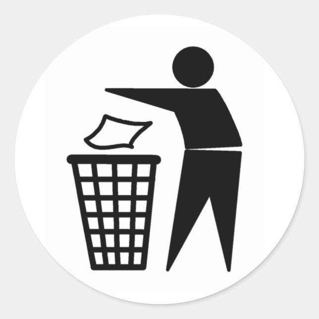 Adesivo Redondo Coloque na Caixa (Frente)