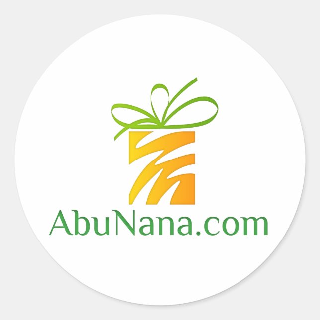 Adesivo Redondo Coloque o logotipo aqui (Frente)