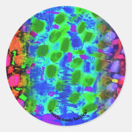 Adesivo Redondo Colorido