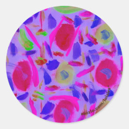 Adesivo Redondo Colorido