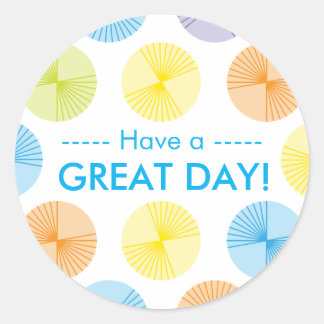 Adesivo Redondo Colorir Colores dos Círculos