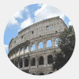 Adesivo Redondo Colosso da Roma Antiga