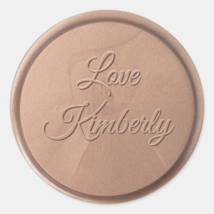 Adesivo Redondo Com chocolate Castanho-Cera-Vedante