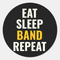 Coma a Banda do sono Repita o acampamento da Banda