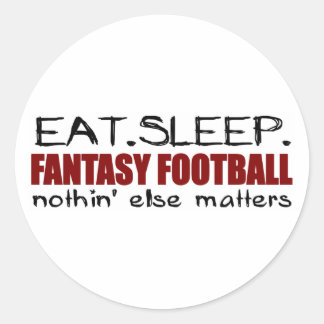 Adesivo Redondo Coma Fantasia do Sono Futebol