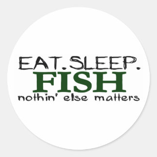 Adesivo Redondo Coma Peixe de Sono
