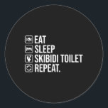 Adesivo Redondo Coma Sleep Skibidi Toilet Repete Toil Engraçado Sk<br><div class="desc">Coma Sleep Skibidi Toilet Repete Memória De Banheiro Engraçado Skibidi</div>