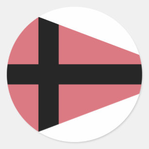 Adesivo Redondo Comandante de divisão exército de Panzer, Aleman