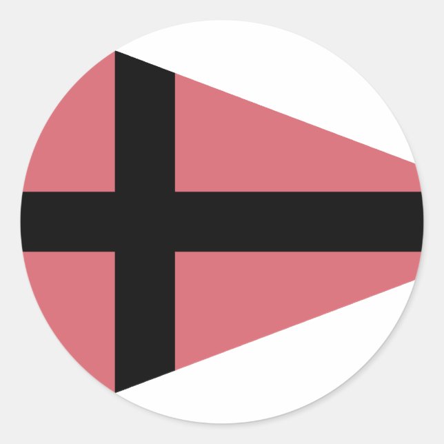 Adesivo Redondo Comandante do Exército da Divisão Panzer, Alemanha (Frente)