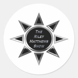 Adesivo Redondo Começo 2 do logotipo de TRMS