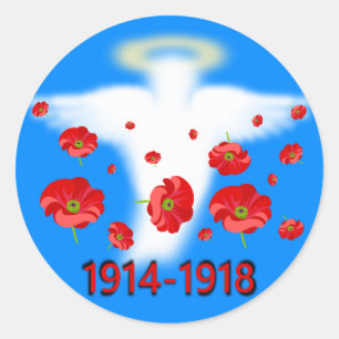 Adesivo Redondo Comemorativo do armistício