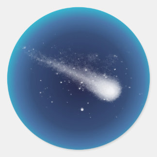 Adesivo Redondo Cometa