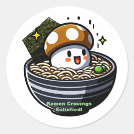 Adesivo Redondo Comida