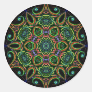 Adesivo Redondo Comida da alma (edite)