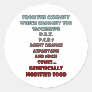 ADESIVO REDONDO COMIDA GM