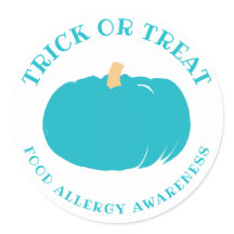 Comida Teal Pumpkin Alergia Halloween
