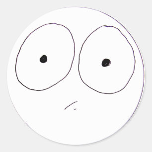 Adesivo Redondo Comique Face