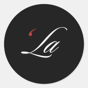 Adesivo Redondo Comma La Kamala Harris Pontuação Engraçada La Elec