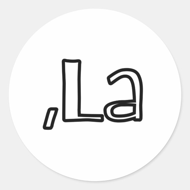 Adesivo Redondo Comma La Stickers, Kamala Harris 2024 (Frente)