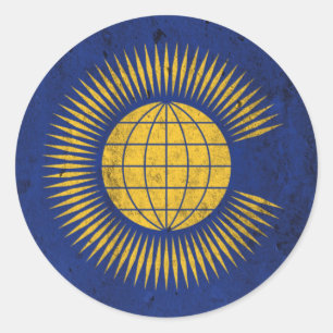 Adesivo Redondo Commonwealth