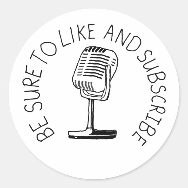 Adesivo Redondo Como e Assinar (Frente)