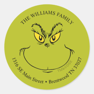 Adesivo Redondo Como Grpolegadas Roubou Rosto de Natal - Endereço