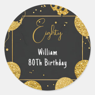 Adesivo Redondo Como Retro Divertido Adulto Feliz 80 de Bico Feliz