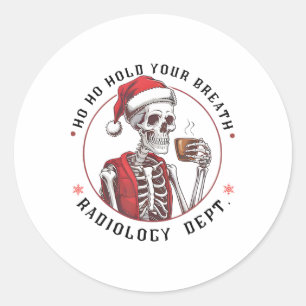 Adesivo Redondo Como Segura O Esqueleto Respira Radiologia Dept.