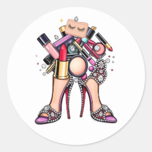 Adesivo Redondo Compor o Bling Glam