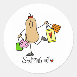 Adesivo Redondo Comprador Compulsivo