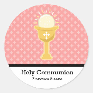 Adesivo Redondo Comunidade Santa