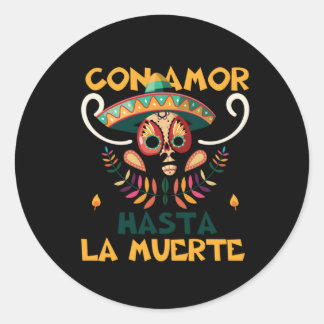 Adesivo Redondo con_amor_hasta_la_muerte_01