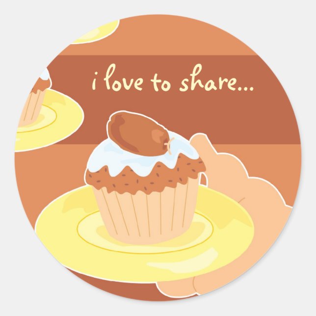 Adesivo Redondo Conceito de Caridade-1 (Frente)