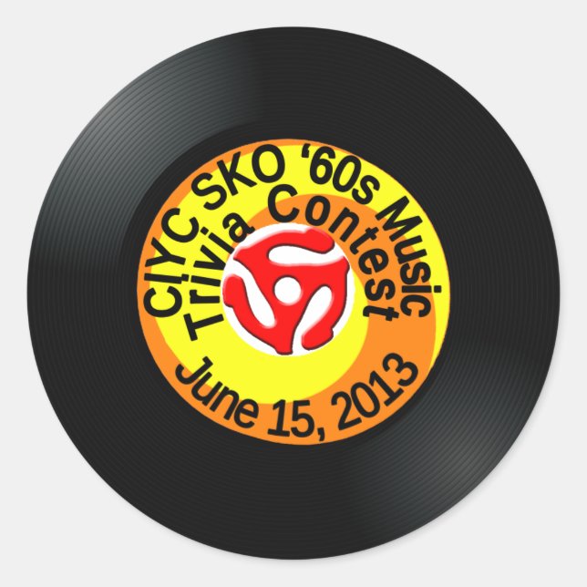 Adesivo Redondo Concurso Trivia 1 (Frente)