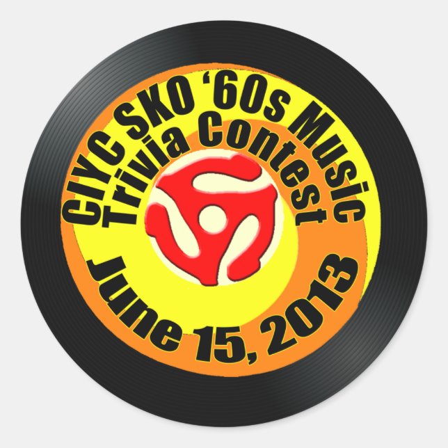 Adesivo Redondo Concurso Trivia 3 (Frente)