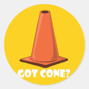 Adesivo Redondo CONE OBTIDO 1t